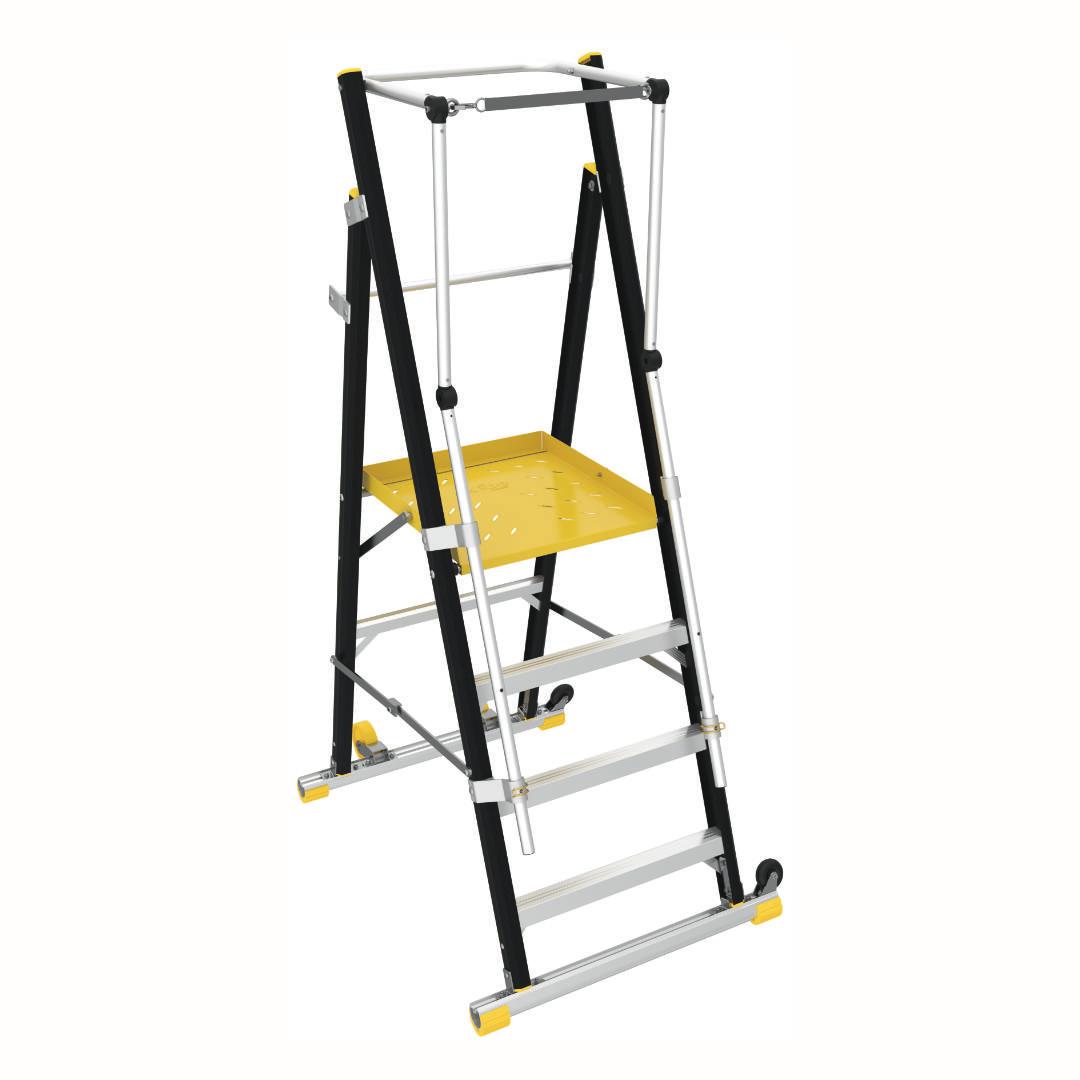 Trappa med räcke. WP